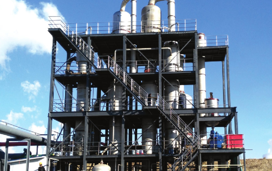 高盐废水浓缩蒸发结晶工程案例